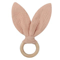 1Pc Baby Teether Toys Beech Wood Baby Rattle BPA Free Rodent Silicone Beads Music Rattle Newborn Play Gym Educational Toys
